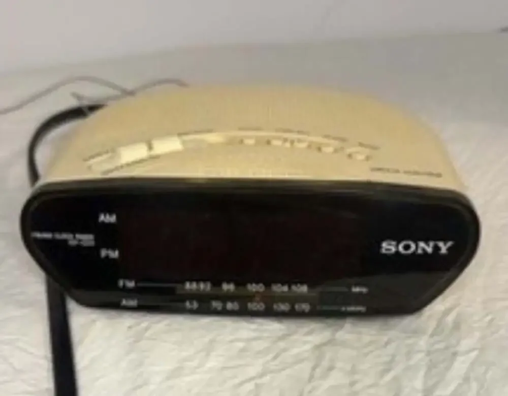 Sony ICF-C211 Dream Machine AM FM Digital Alarm Clock Radio Red LED Display